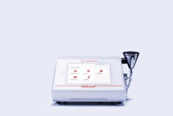 Anton Paar&nbsp;Automatic viscometer with Simple Fill funnel—pour and go, no pipette or syringe needed. 150% higher throughput vs. glass capillary viscometers. Results in ASTM D7042 and D445 (bias-corrected) with in-place cleaning and drying.